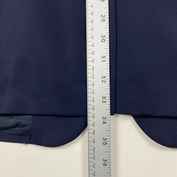 Brooks Brothers Blazer Sport Coat Mens 44 XLNG Blue Custom Tailored Wool X Long - Picture 14 of 14